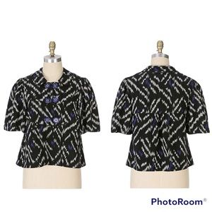 EUC Anthropologie Taihonhu Crownhall Double Breasted Cotton Jacket